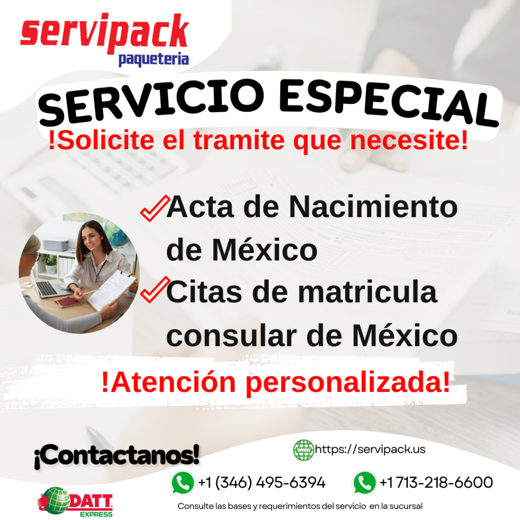 Servicio Especial